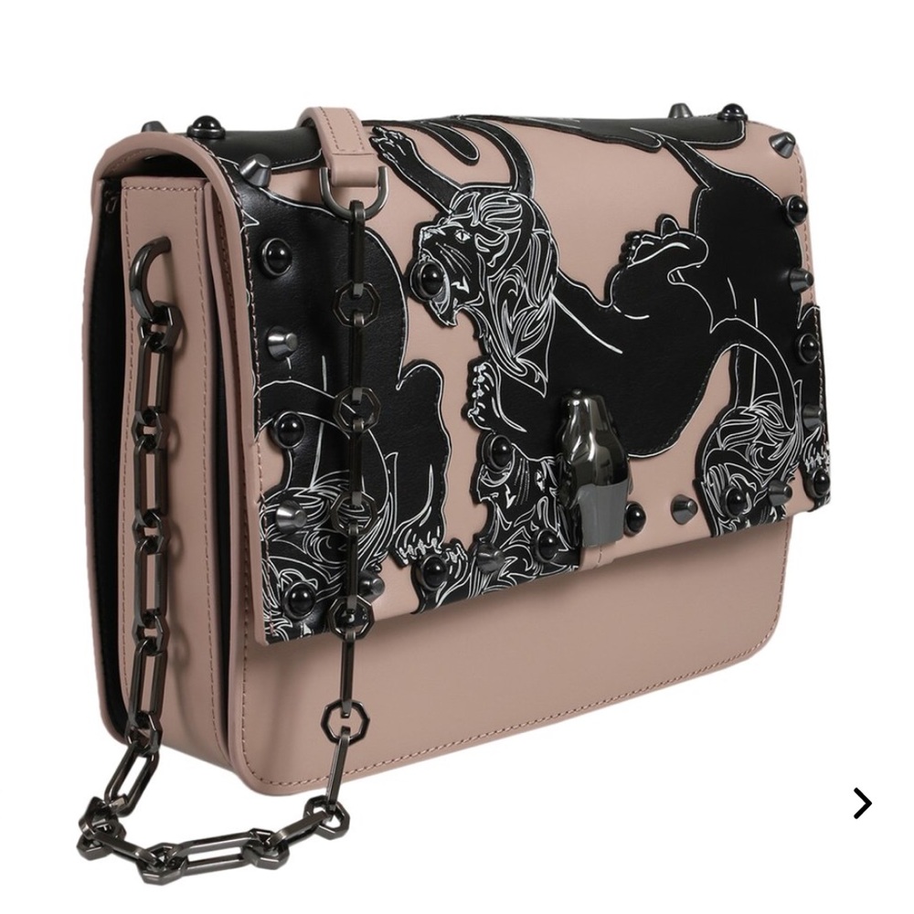 Roberto Cavalli Nude Shoulder Bag